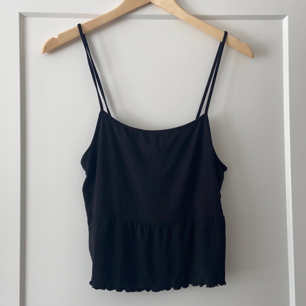 American Eagle Lettuce Hem Tank Top